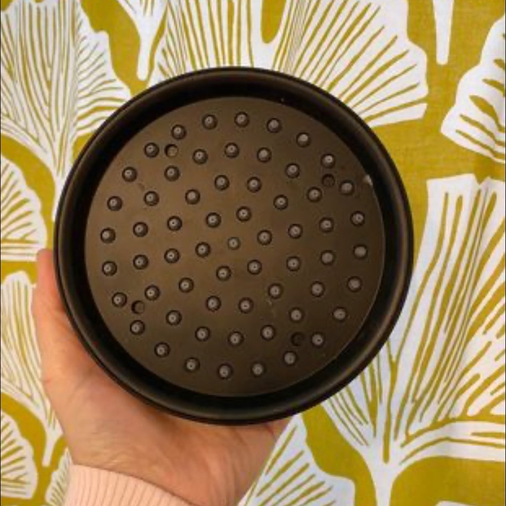 Allen & Roth Black Matte Harlow Shower Head